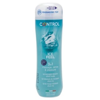 Control Ice Feel Massage Gel 3 In 1