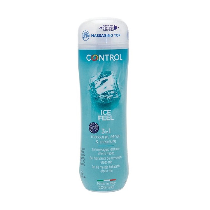 Control Ice Feel Massage Gel 3 In 1
