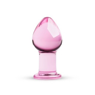 Pink Glass Buttplug
