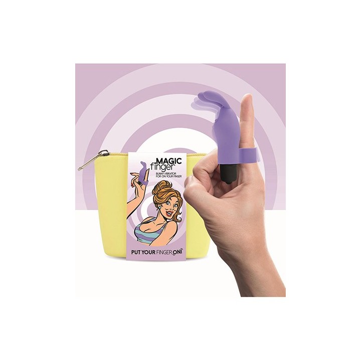 Magic Finger Vibrator Purple