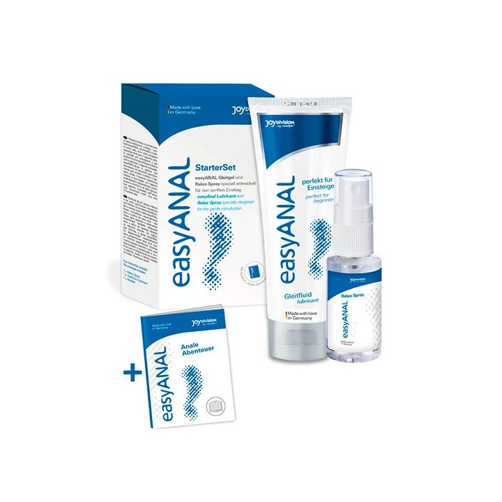 easyANAL StarterSet (lubricant 80 ml + Relax-Spray 30 ml + Booklet)