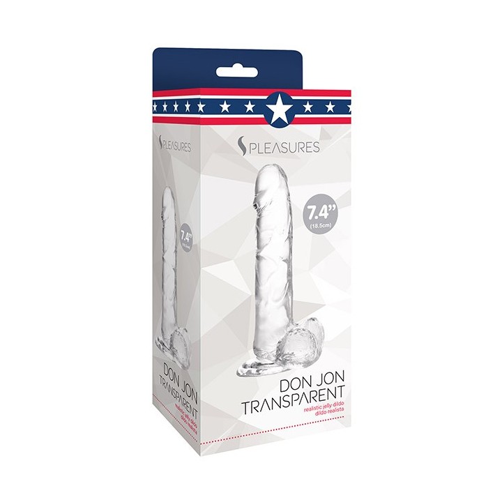 Jelly Dildo Transparent L