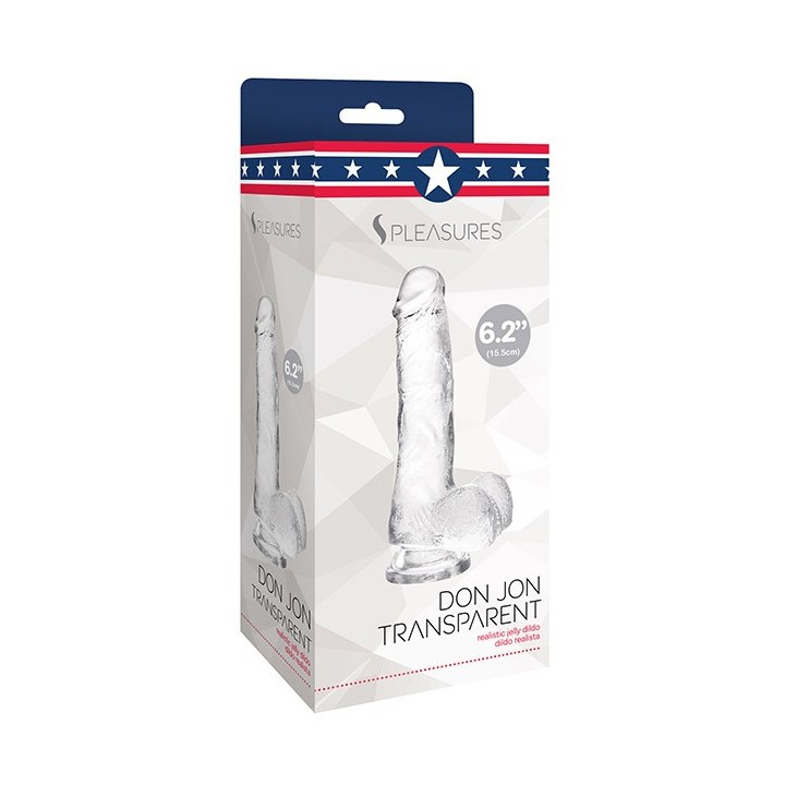 Jelly Dildo Transparent M