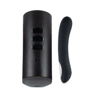 Titan & Pearl2 Couple Set Black