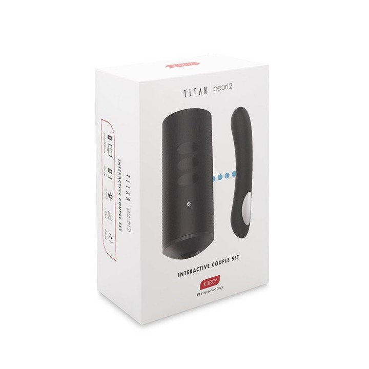 Titan & Pearl2 Couple Set Black