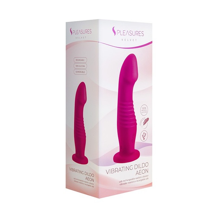 Vibrating Dildo Aeon Pink