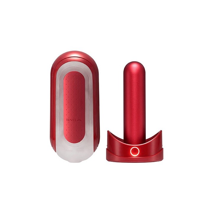 TENGA FLIPHOLE RED & WARMER SET