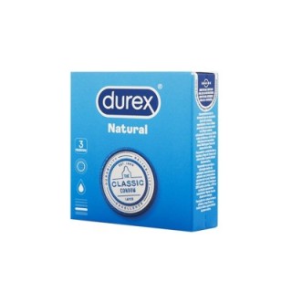 DUREX NATURAL 3 Uds CLASSIC