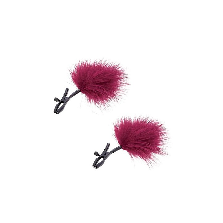 Enchanted Feather Nipple Clamps