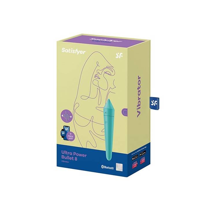 Ultra Power Bullet 8 Turquoise