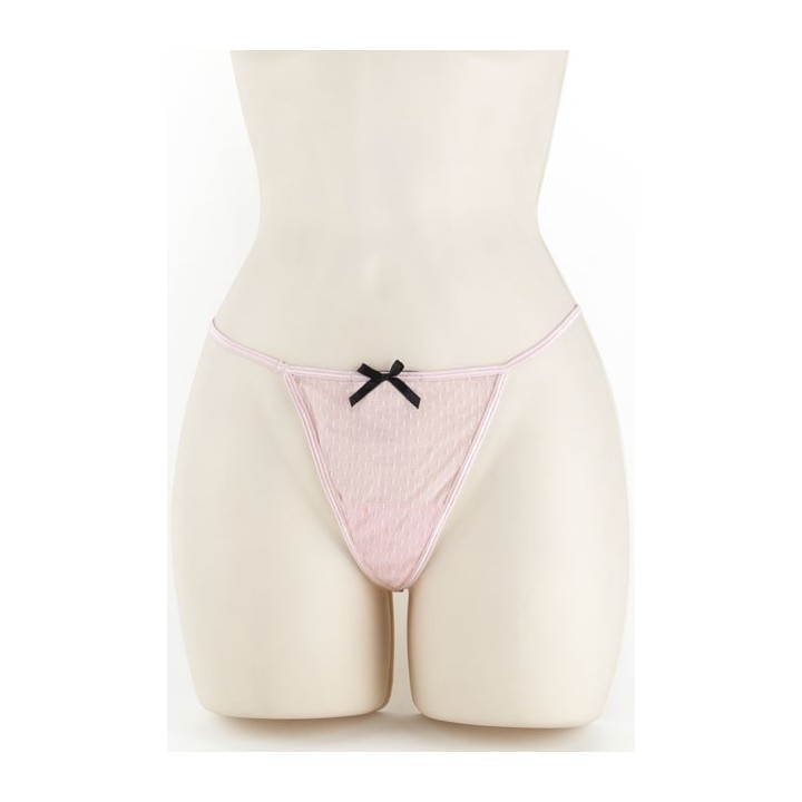  DOT MESH  PINK S