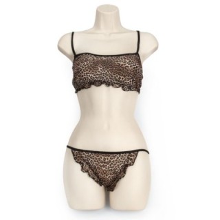 CROPPED CAMI/THONG     JAGUAR