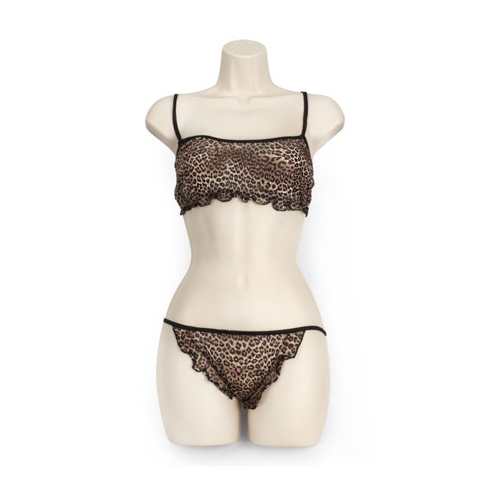 CROPPED CAMI/THONG     JAGUAR CROPPED CAMI/THONG     JAGUAR