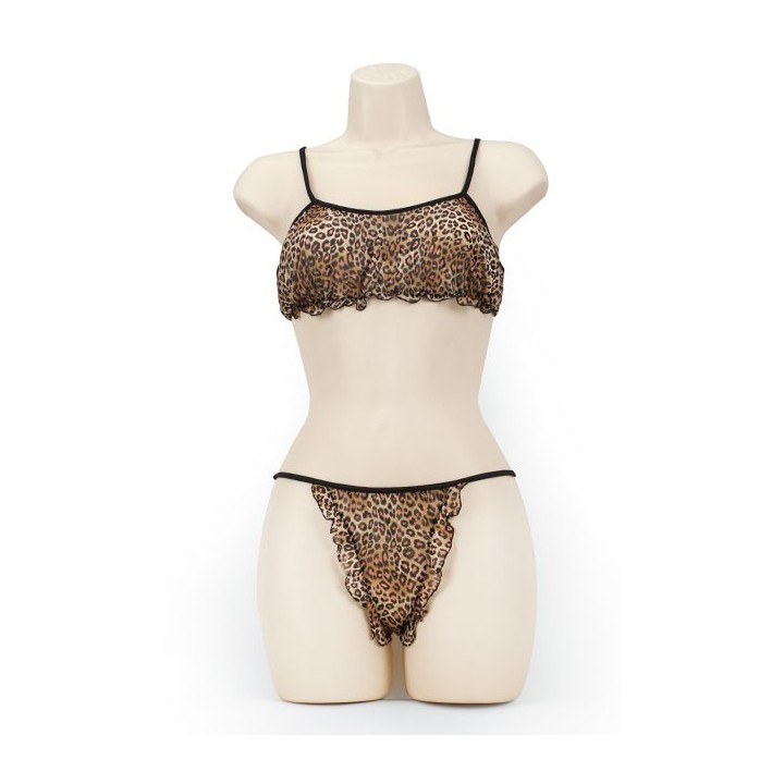 CROPPED CAMI/THONG     JAGUAR CROPPED CAMI/THONG     JAGUAR