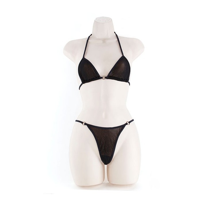 RINGS SET MESH        BLACK1 OS