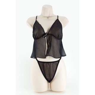 TEASER BABY DOLL 2XL NEGRO