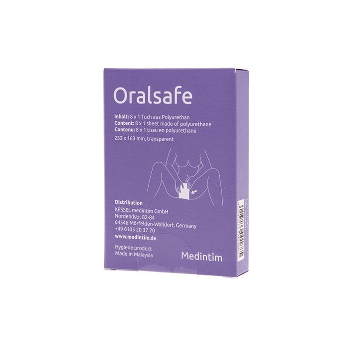 ORAL SAFE DAM VAINILLA 8 UDS