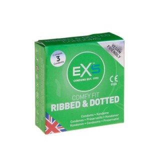 Ribbed & dotted 3?s
