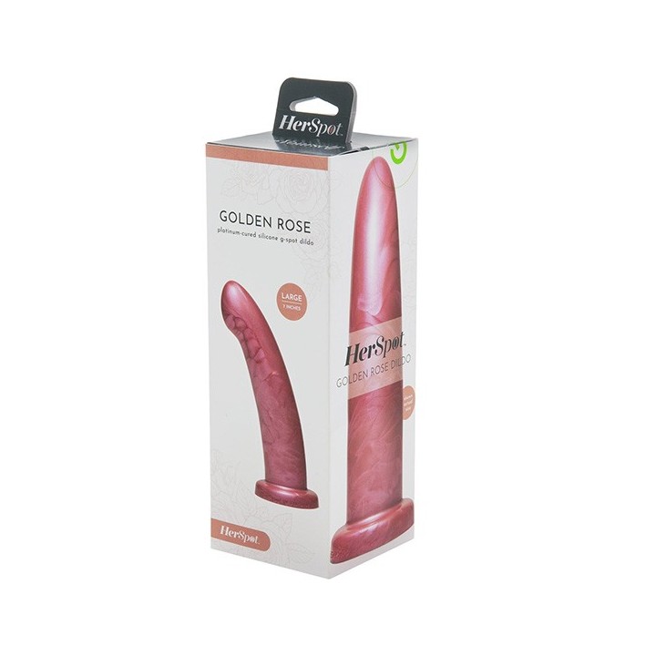 HerSpot Dildo Golden Rose Large
