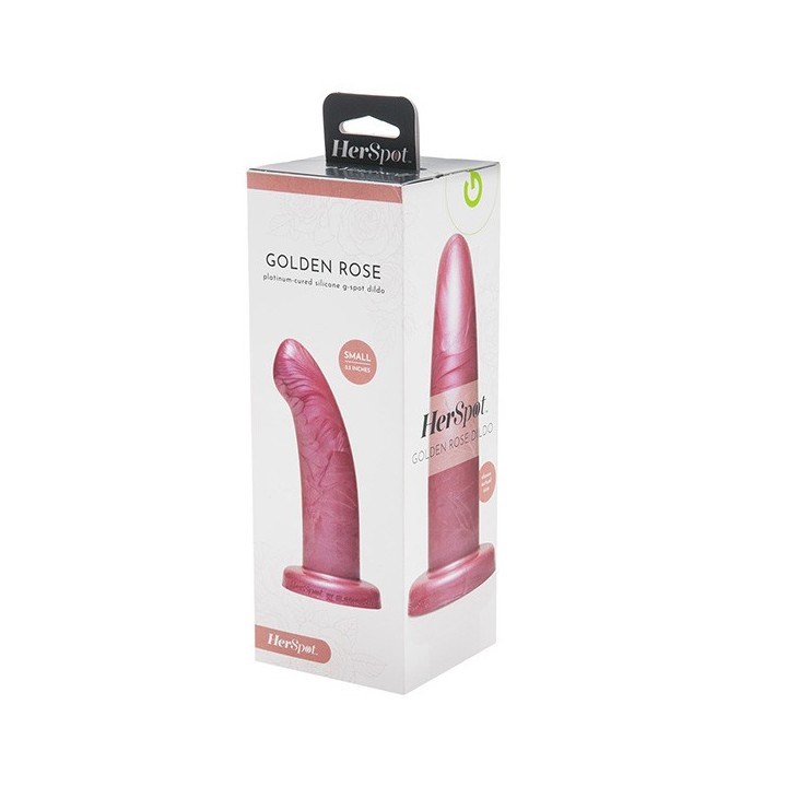HerSpot Dildo Golden Rose Small