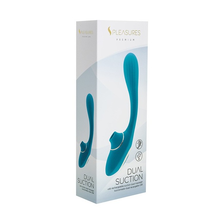 Dual Suction Turquoise