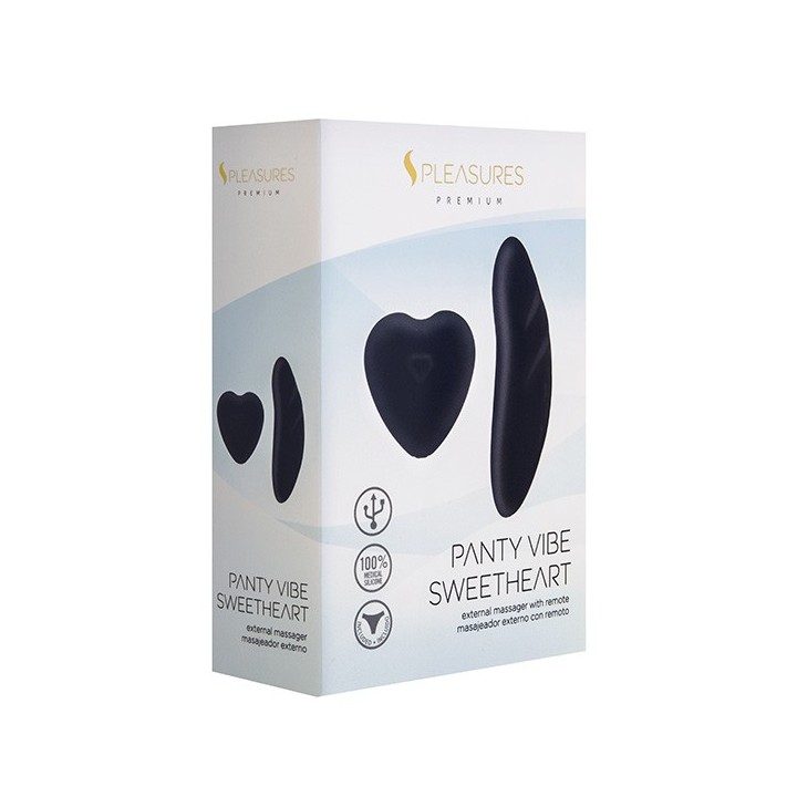 Panty Vibe Sweetheart Black