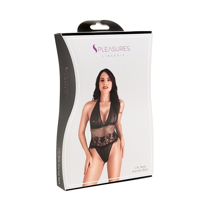 Body Tanga Encaje Floral TU