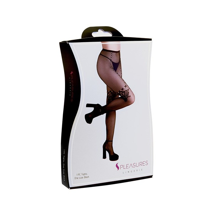Panties red peque?a Floral Negro TU