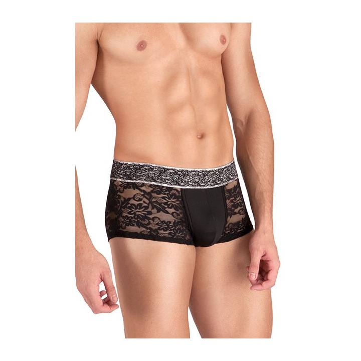 Boxer Floral Negro TU