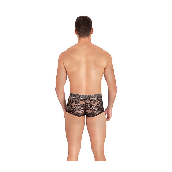 Boxer Floral Negro TU