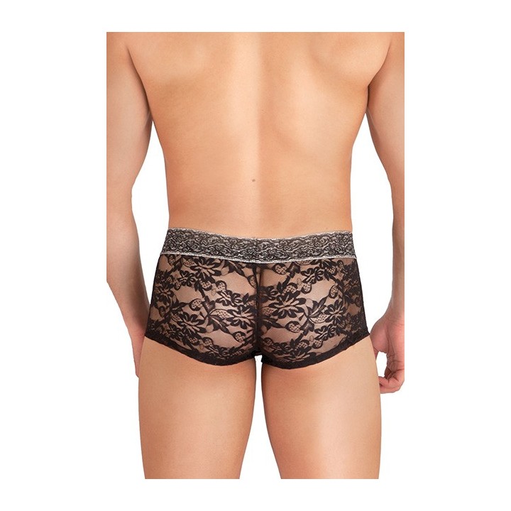 Boxer Floral Negro TU