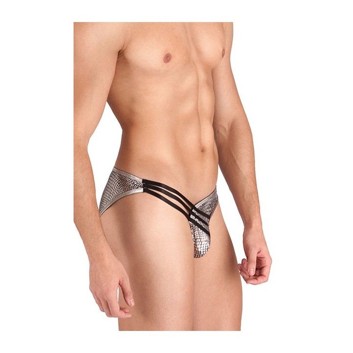 Slip Animal Print Plateado TU