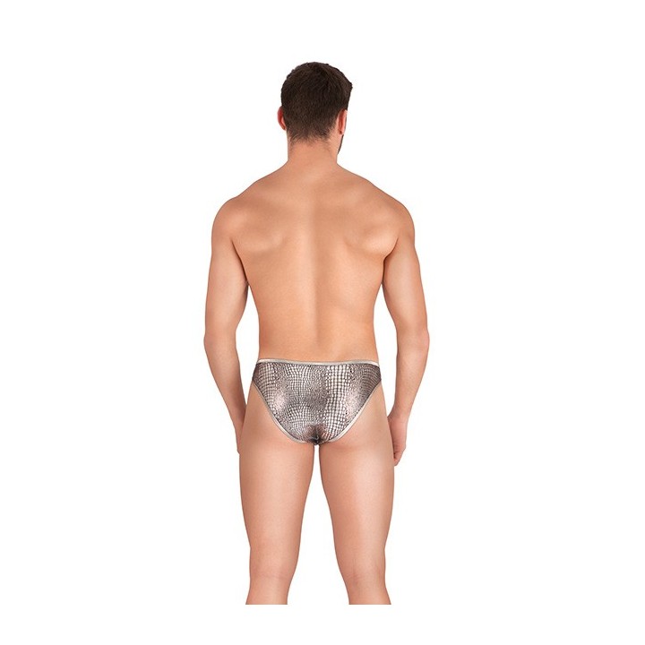Slip Animal Print Plateado TU