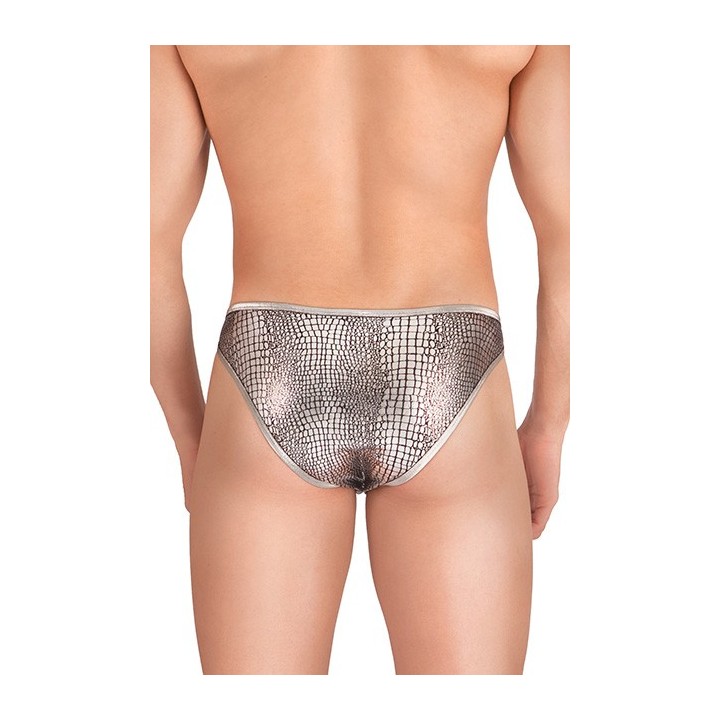 Slip Animal Print Plateado TU