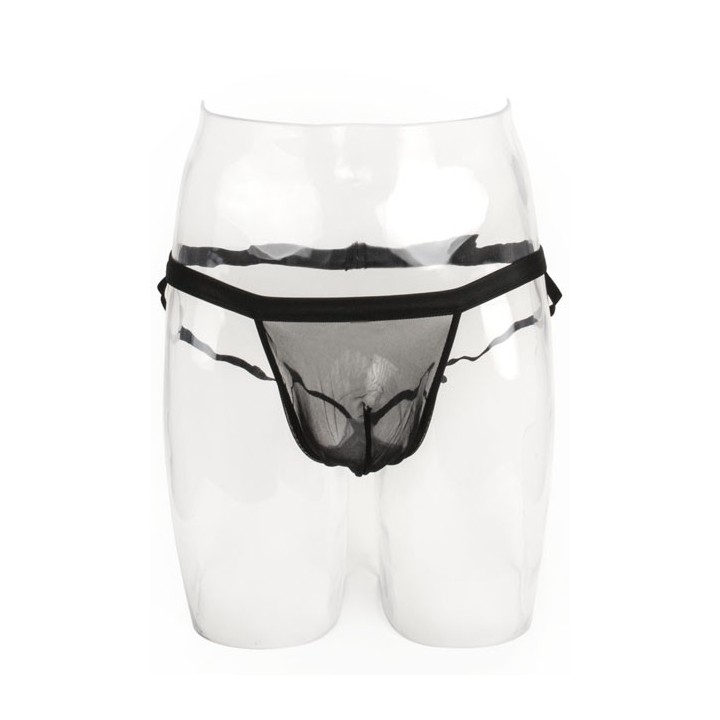 JOCK C-TRIM BLACK L/XL
