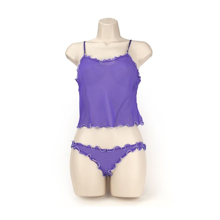 CAMI/THONG  TRIM GRAPE M