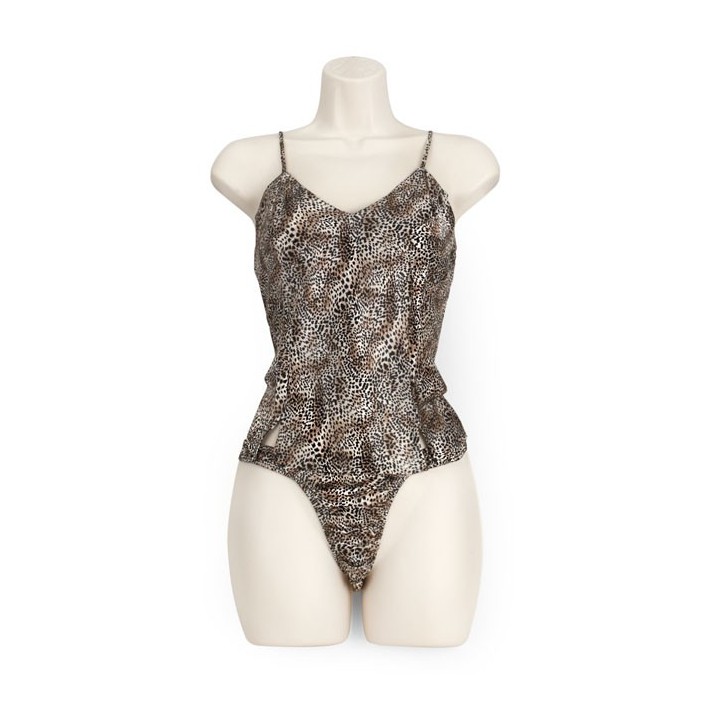 CAMI/THONG SET SILVER LEO XL