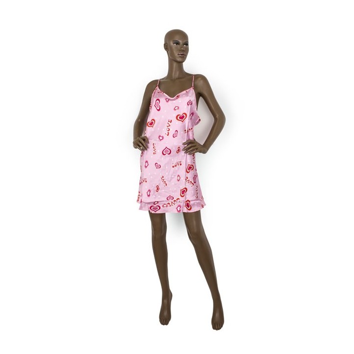 CHEMISE CHARMEUSE LOVE 4XL
