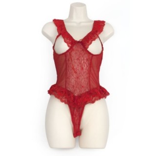 CUPLESS TEDDY ROJO L