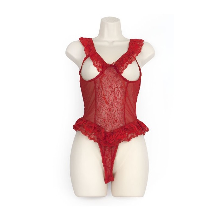 CUPLESS TEDDY ROJO L