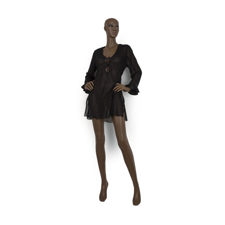 NIGHT SHIRT NEGRO M
