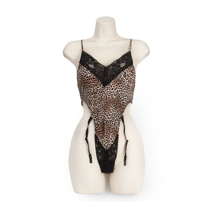 TEDDY-KNIT SILK W/LACE JAGUAR
