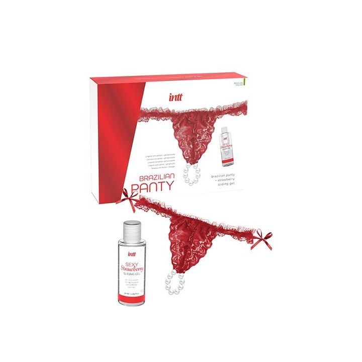 BRAZILIAN PANTY RED
