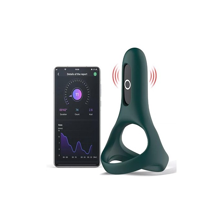 MAGIC MOTION - RISE SMART WEARABLE COCKRING GREEN