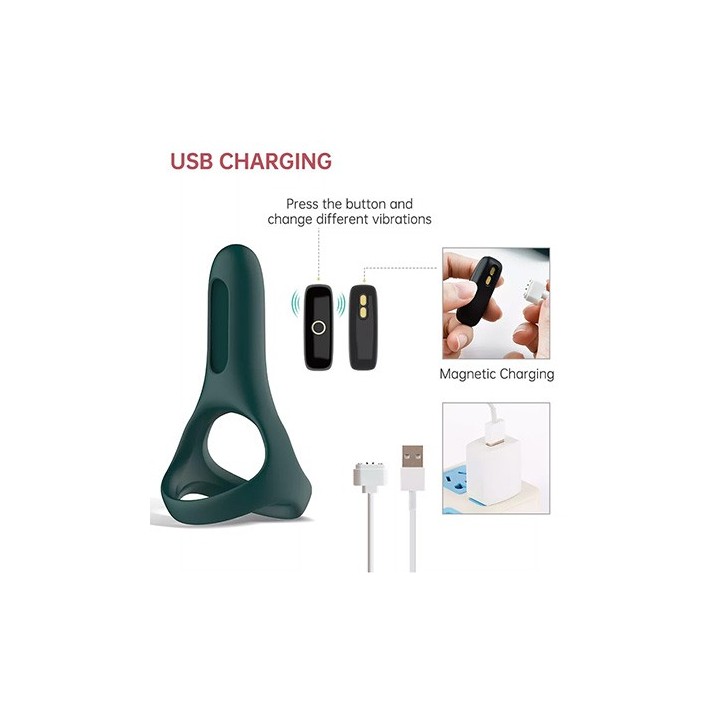 MAGIC MOTION - RISE SMART WEARABLE COCKRING GREEN