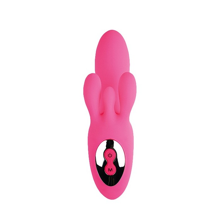 TriVibe G-Spot Vibrator with Clitoral & Labia Stimulation Pink