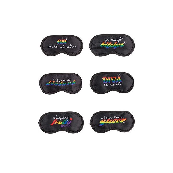 MASCARA REFRANES INGLESES ARCO IRIS