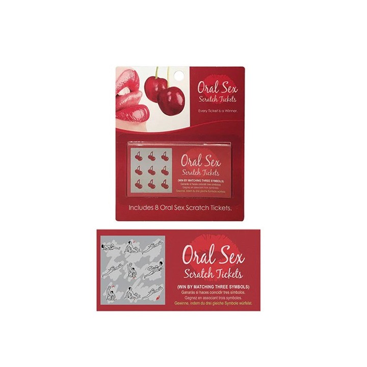 Oral Sex Scratch Tickets