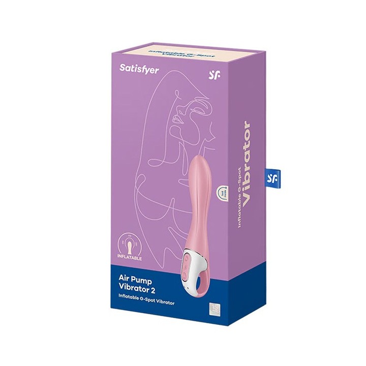 Air Pump Vibrator 2 light red