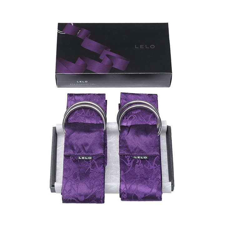 Boa Pleasure Ties Purple
